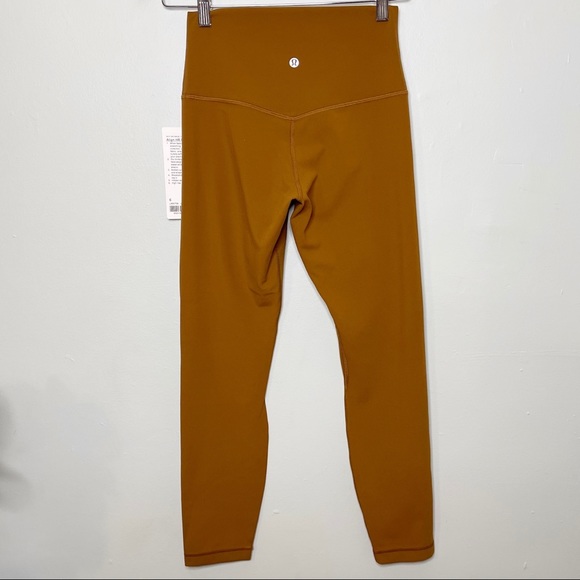 Lululemon Copper Brown Align Pants Leggings 25” - Picture 4 of 8